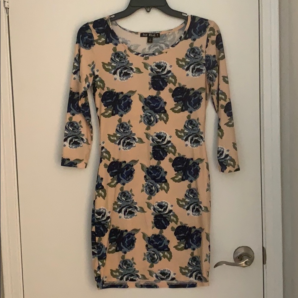 Dress “Say What” floral design